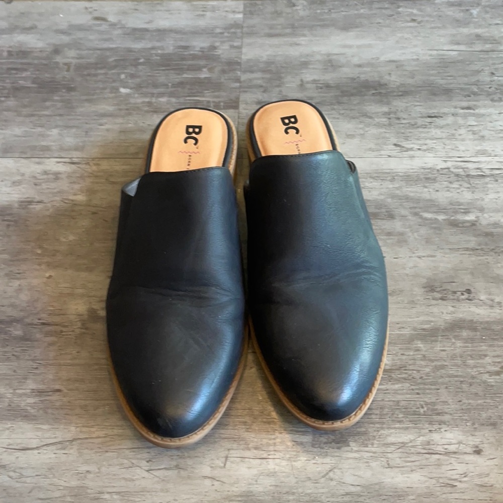 Heeled mules